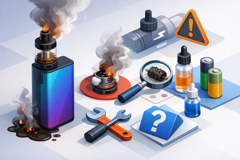 Why Vape Tastes Burnt and What to Do Next