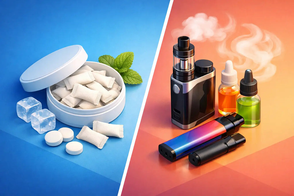 Nicotine Pouches Versus Vaping Products