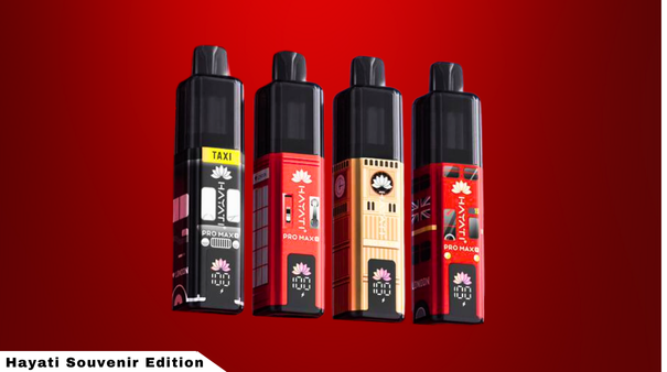 The Ultimate Guide to the Hayati Pro Max+ 6K Souvenir Edition: A New Era of Vaping Devices