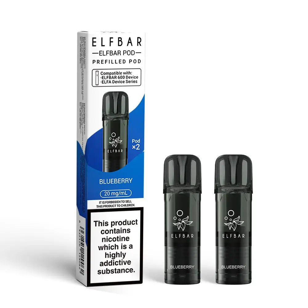 Elf Bar 600 Replacement Pods - (Box of 10) - Vapeo Vapeo Wholesale Elf Bar 600 Replacement Pods - (Box of 10) - Vapeo Vapeo Wholesale