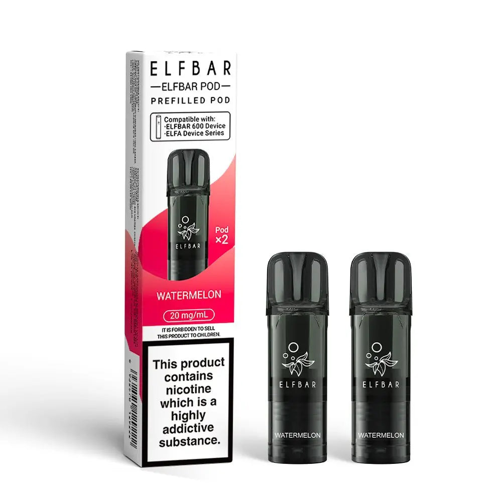 Elf Bar 600 Replacement Pods - (Box of 10) - Vapeo Vapeo Wholesale Elf Bar 600 Replacement Pods - (Box of 10) - Vapeo Vapeo Wholesale